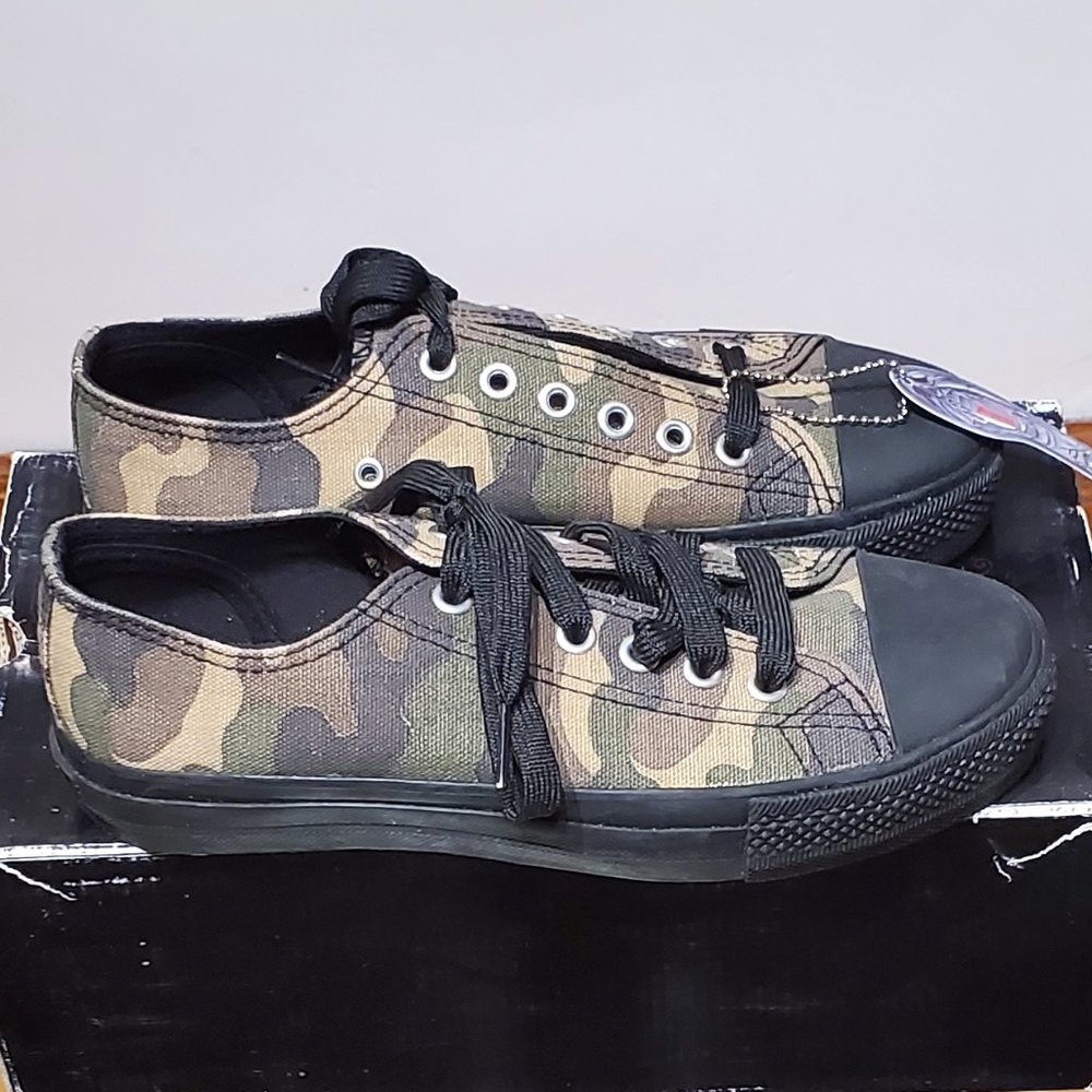 Demonia camouflage unisex sneakers
